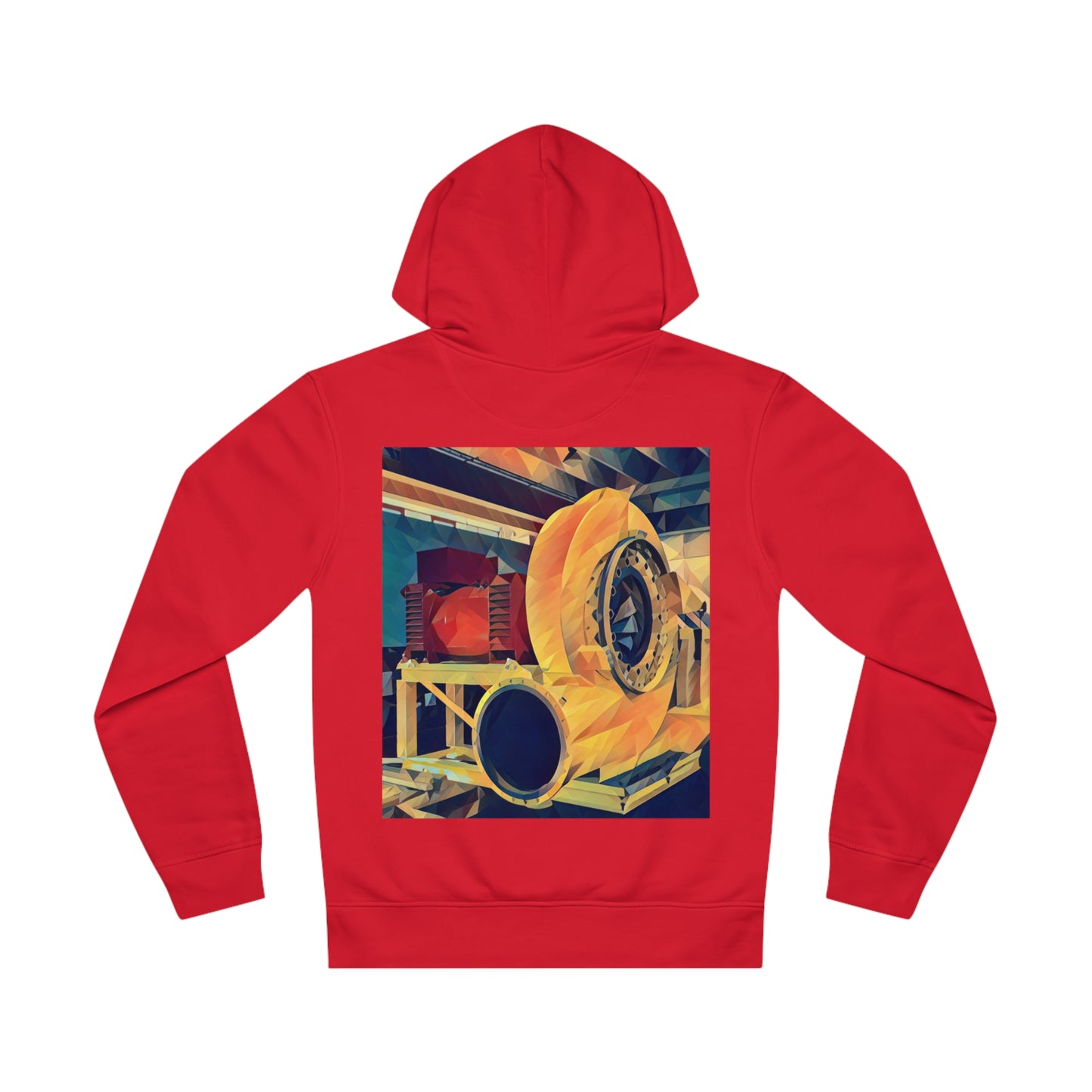 Sudadera con capucha unisex Drummer - Turbina Francis